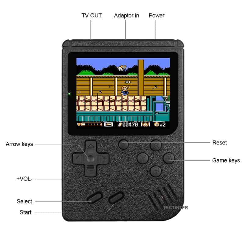 retro handheld game console review