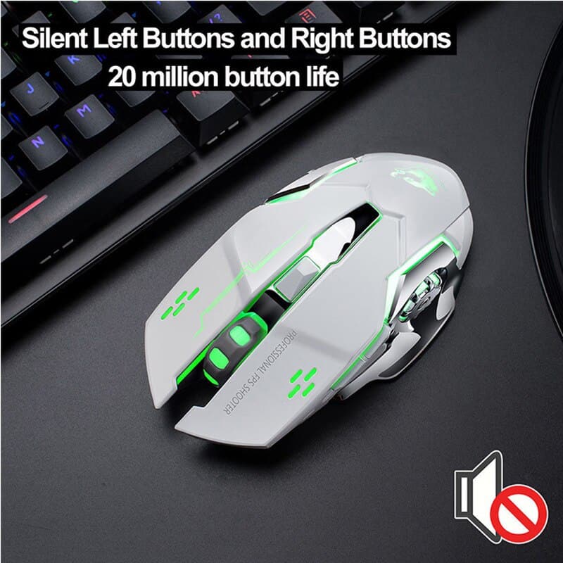 Wireless Silent Gaming Mouse
